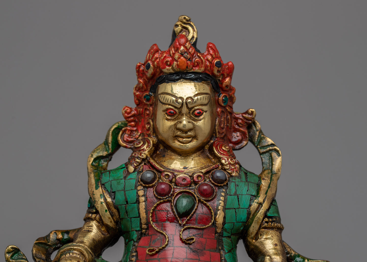 Brass Dzambhala Statue | Deity Of Wealth