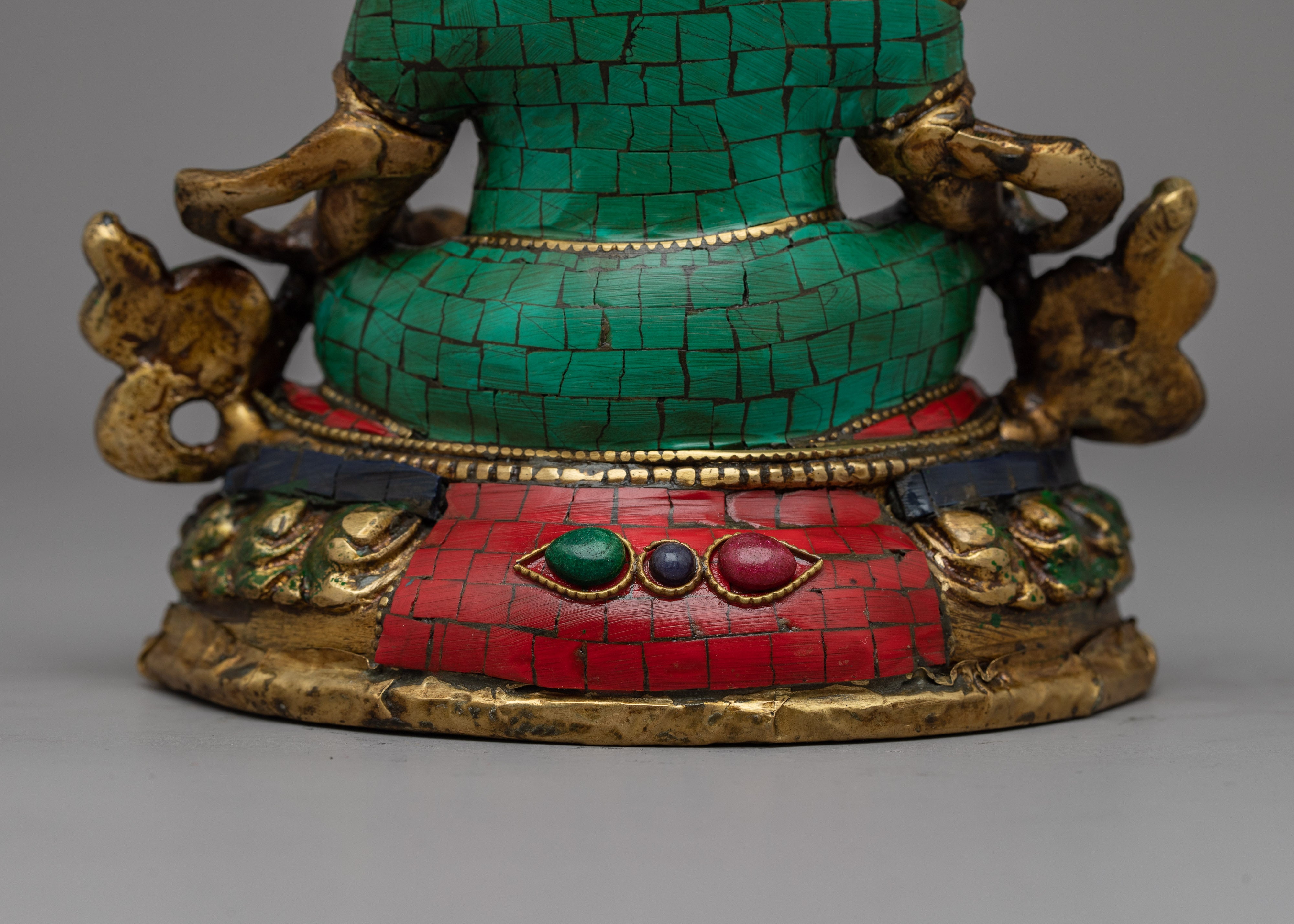 Brass Dzambhala Statue | Deity Of Wealth