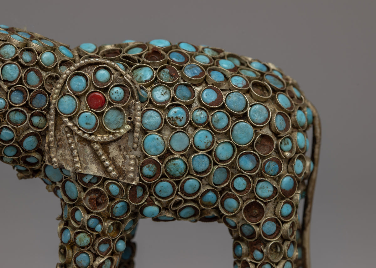 Elegant Decorative Elephant Statue | Symbol of Wisdom and Prosperity