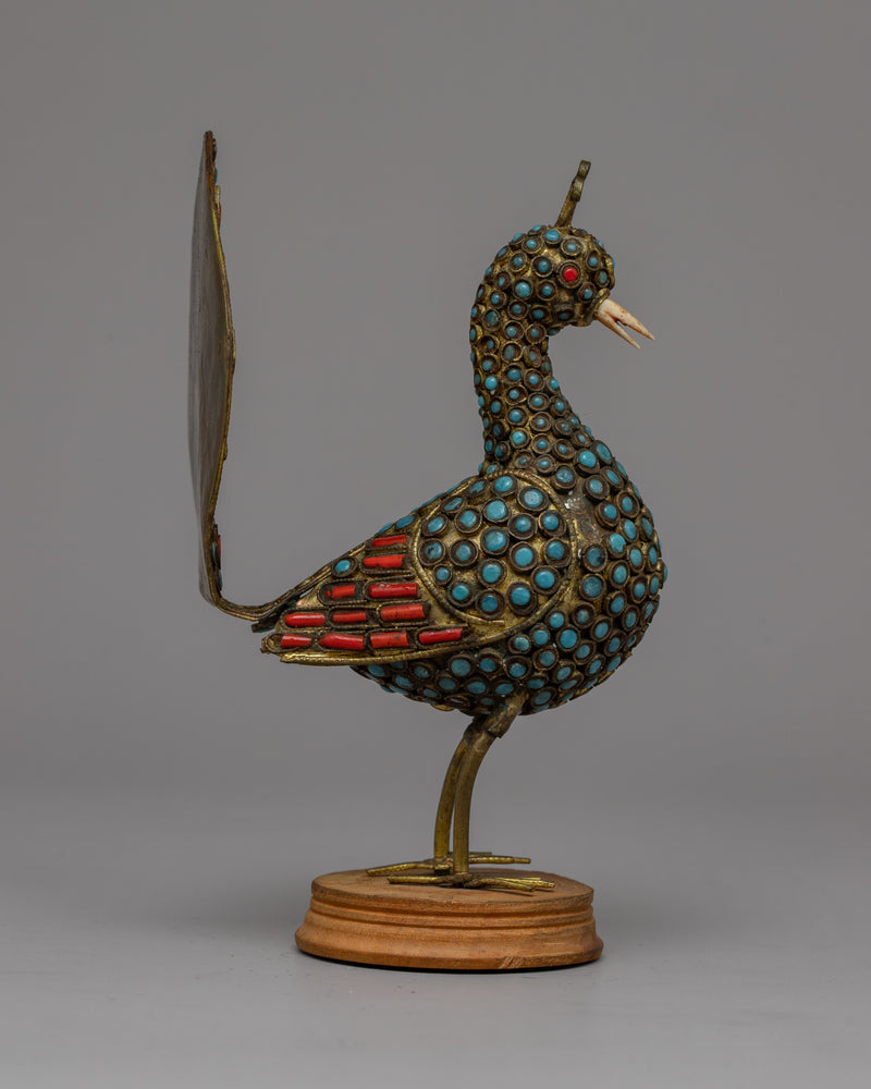 Peacock Statue | Elevate Your Home with Nature's Beauty