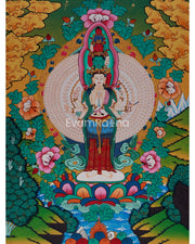 1000 Arms Avalokiteshvara Thangka | Manifestation of Infinite Compassion and Protection