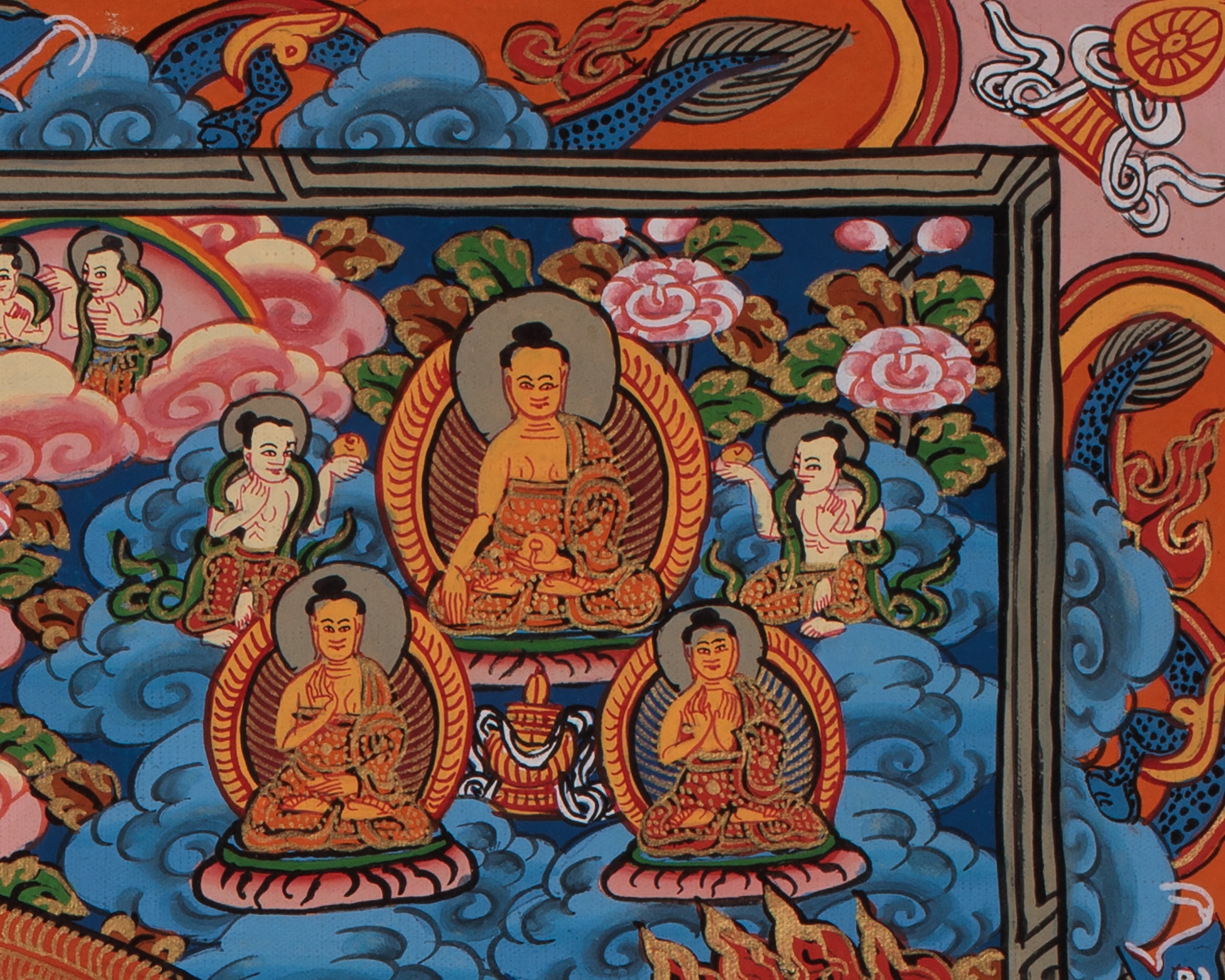 Buddha Mandala Tibetan Art | Representing Enlightened Wisdom and Harmony