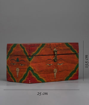 Jewelry Buddhist Box | Adorned with Buddhist Symbols