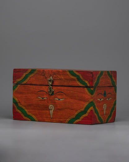 Jewelry Buddhist Box | Adorned with Buddhist Symbols