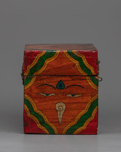 Jewelry Buddhist Box | Adorned with Buddhist Symbols