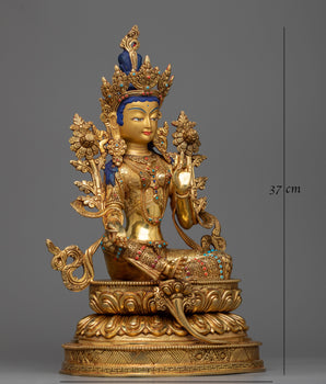 Buddhism green-tara Sculpture