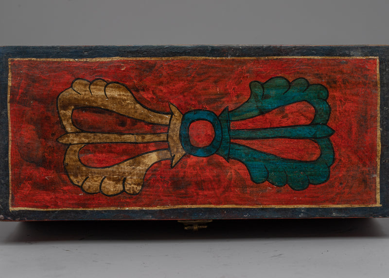 Buddhist Wooden Jewelery Box | Handmade for Sacred Adornments