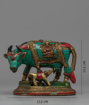 Kamadhenu Cow Statue | Hindu Divine Symbol