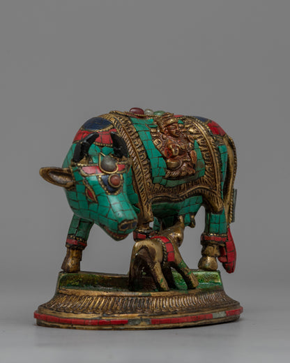 Kamadhenu Cow Statue | Hindu Divine Symbol