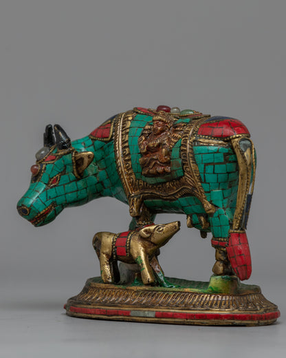 Kamadhenu Cow Statue | Hindu Divine Symbol