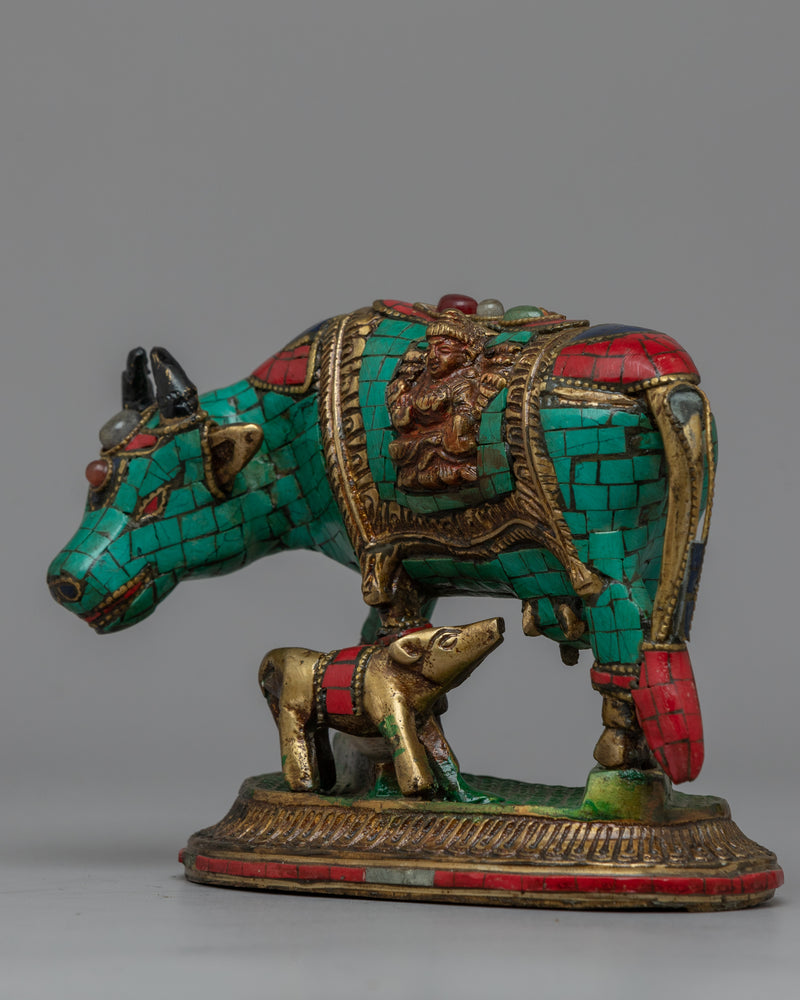 Kamadhenu Cow Statue | Hindu Divine Symbol