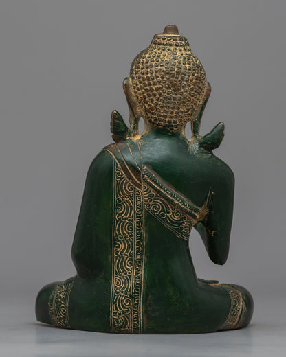 Handcrafted Amoghasiddhi Buddha Statue | Elevate Your Space with Buddha Statue