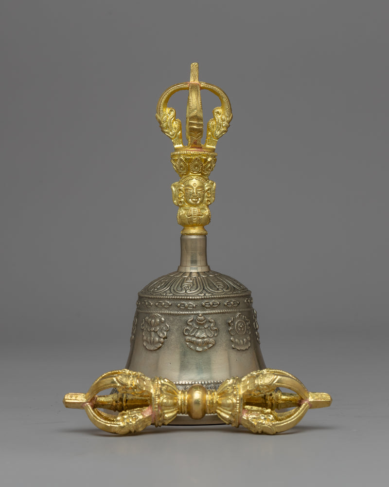 Brass Vajra and Bell Set | Enhance Your Mantra Recitations