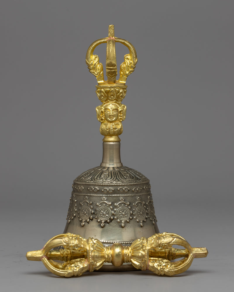 Bronze Bell and Vajra | Harmonious Symbols of Spiritual Power and Enlightenment