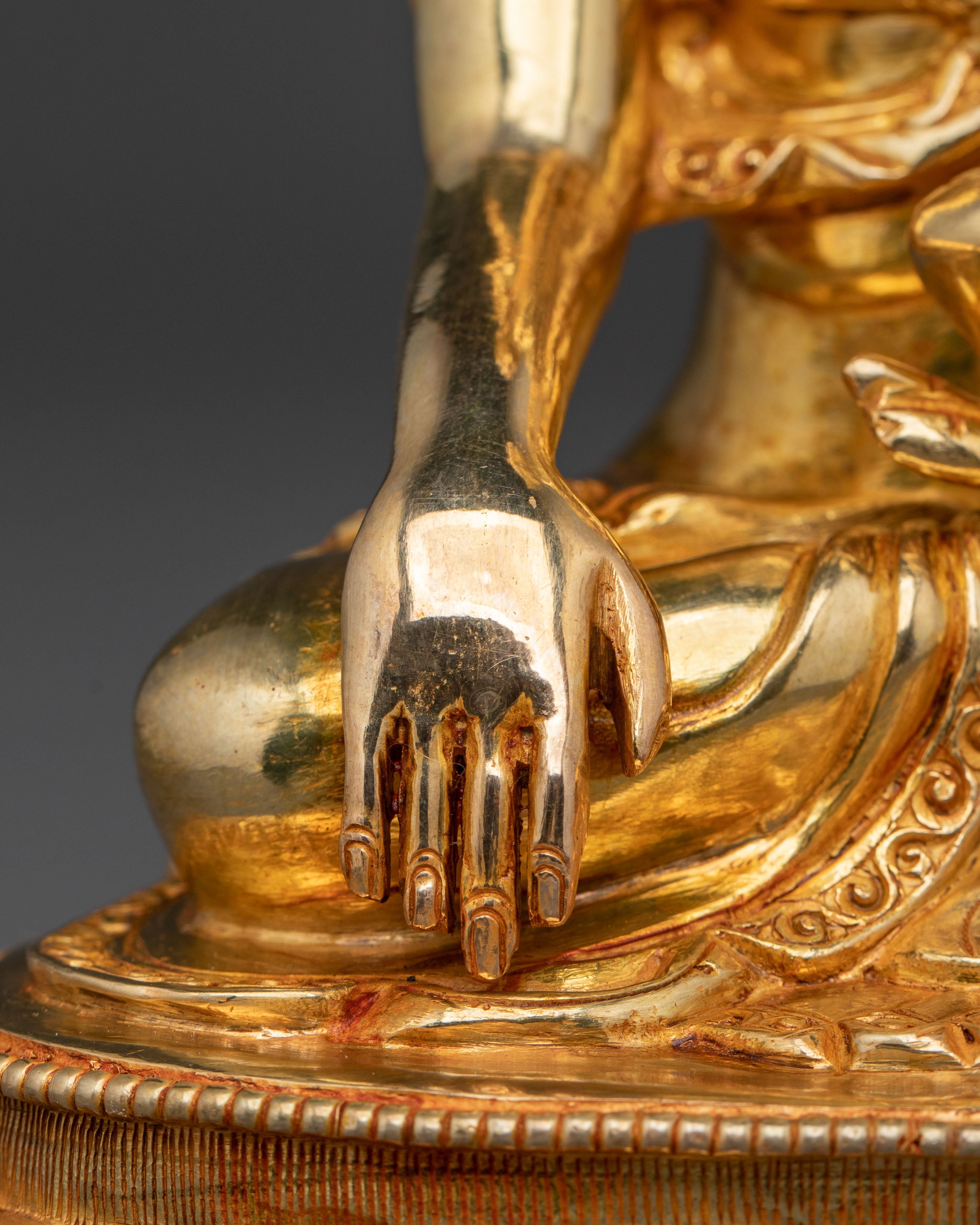 Shakyamuni Buddha Golden Statue | Spiritual Decor