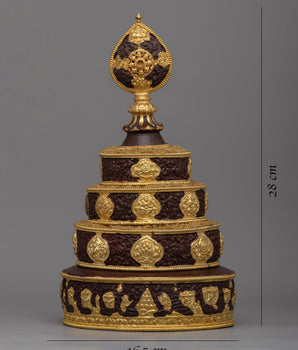  The Tibetan Mandala Offering Set is a masterpiece that marries artistry and spirituality seamlessly.
