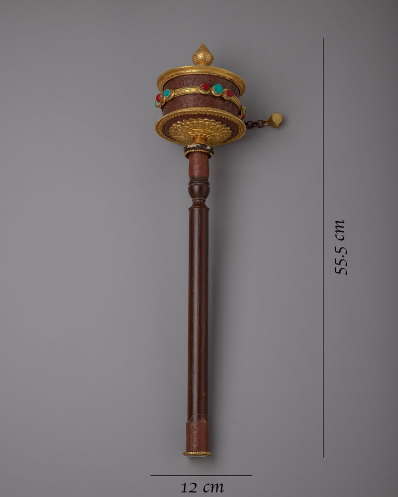 Hand Prayer Wheel | For Meditation Anytime, Anywhere