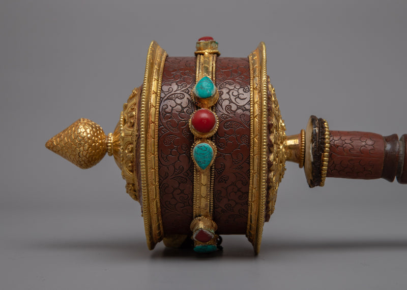 Hand Prayer Wheel | For Meditation Anytime, Anywhere