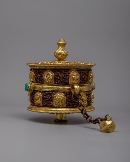 Large Prayer Wheel | A Focal Point for Spiritual Growth