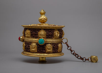 Large Prayer Wheel | A Focal Point for Spiritual Growth