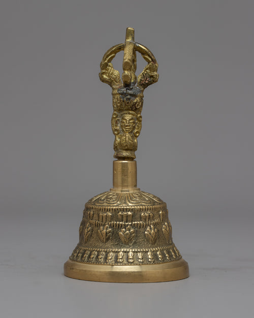 Charming Brass Bell | For Meditation, Rituals, and Home Decor