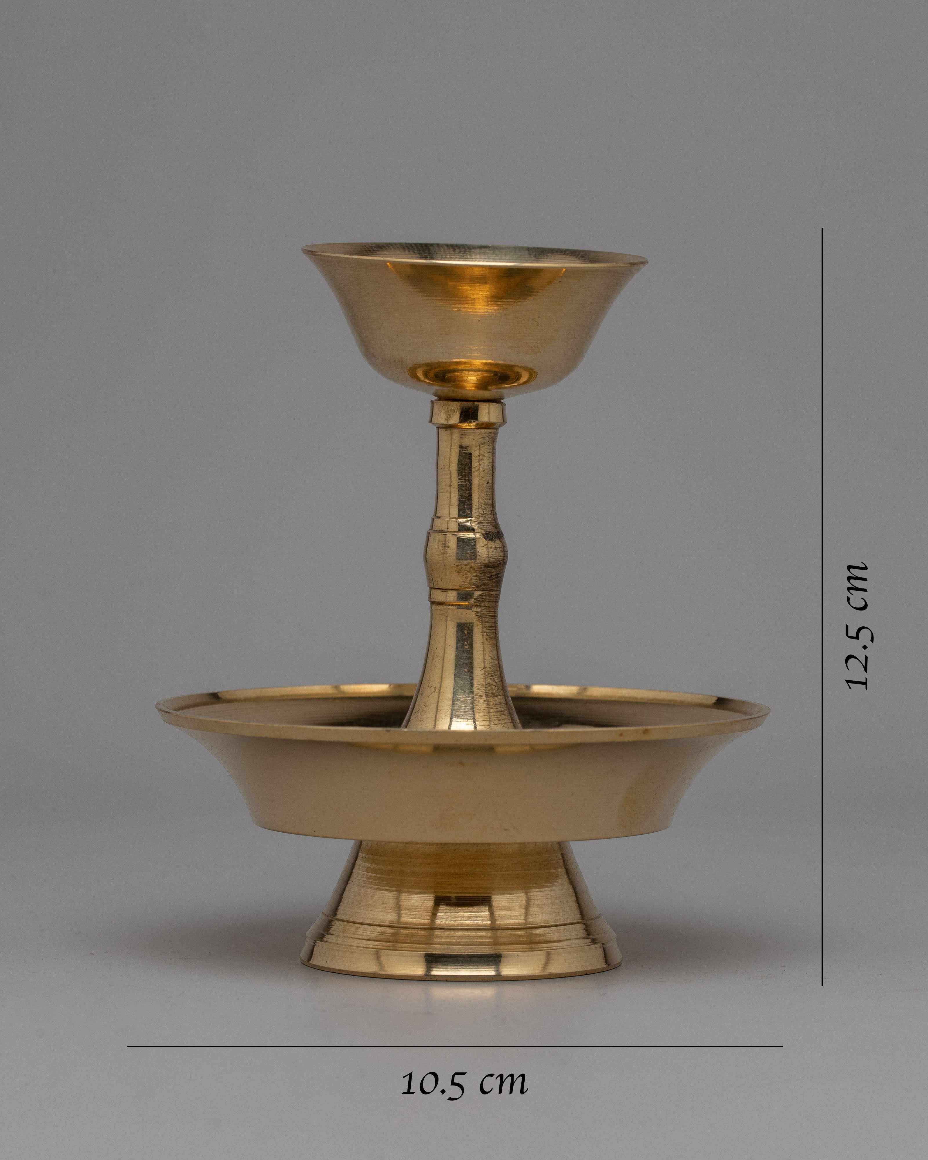 Tibetan Brass Serkyem | Authentic Buddhist Offerings