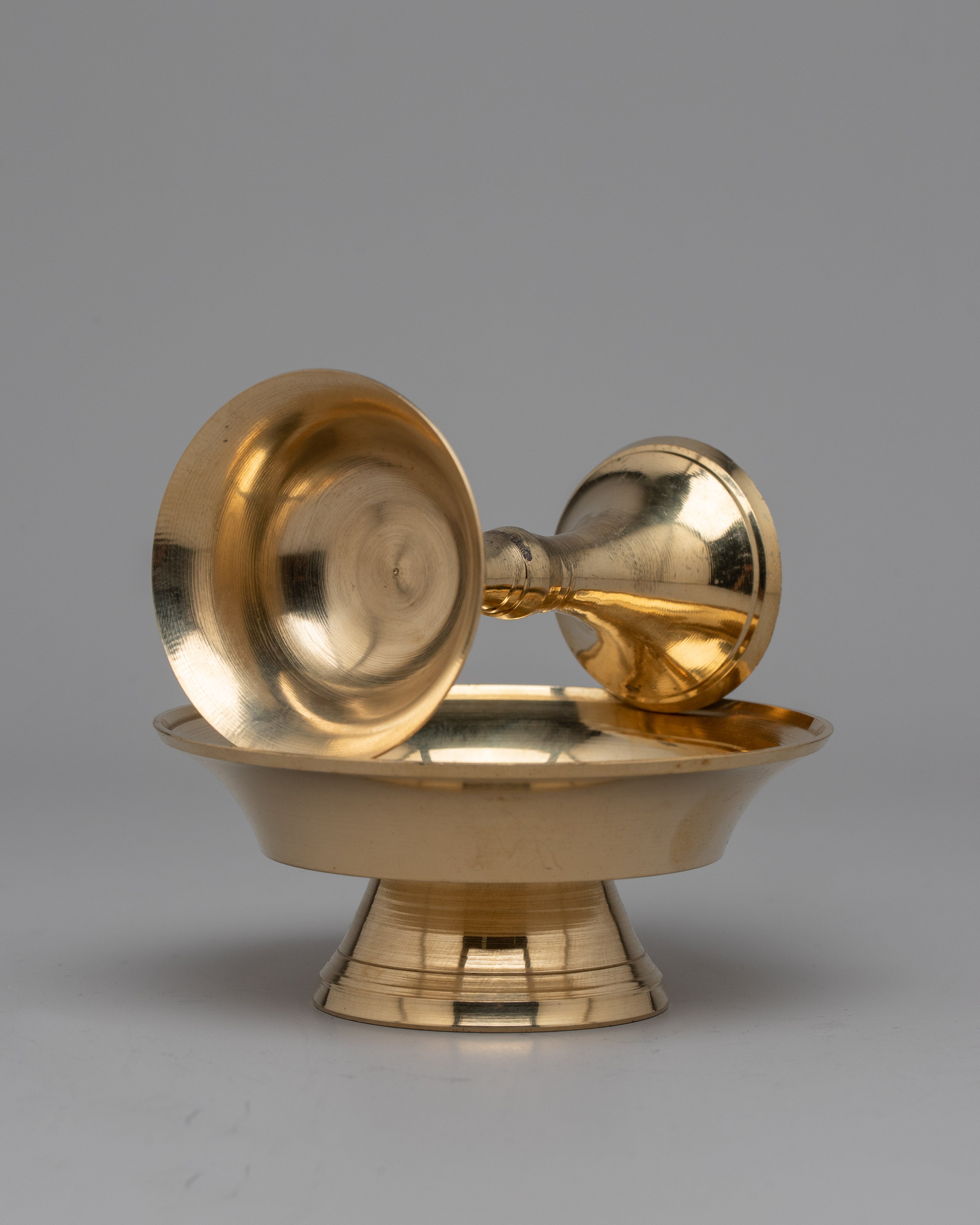 Tibetan Brass Serkyem | Authentic Buddhist Offerings