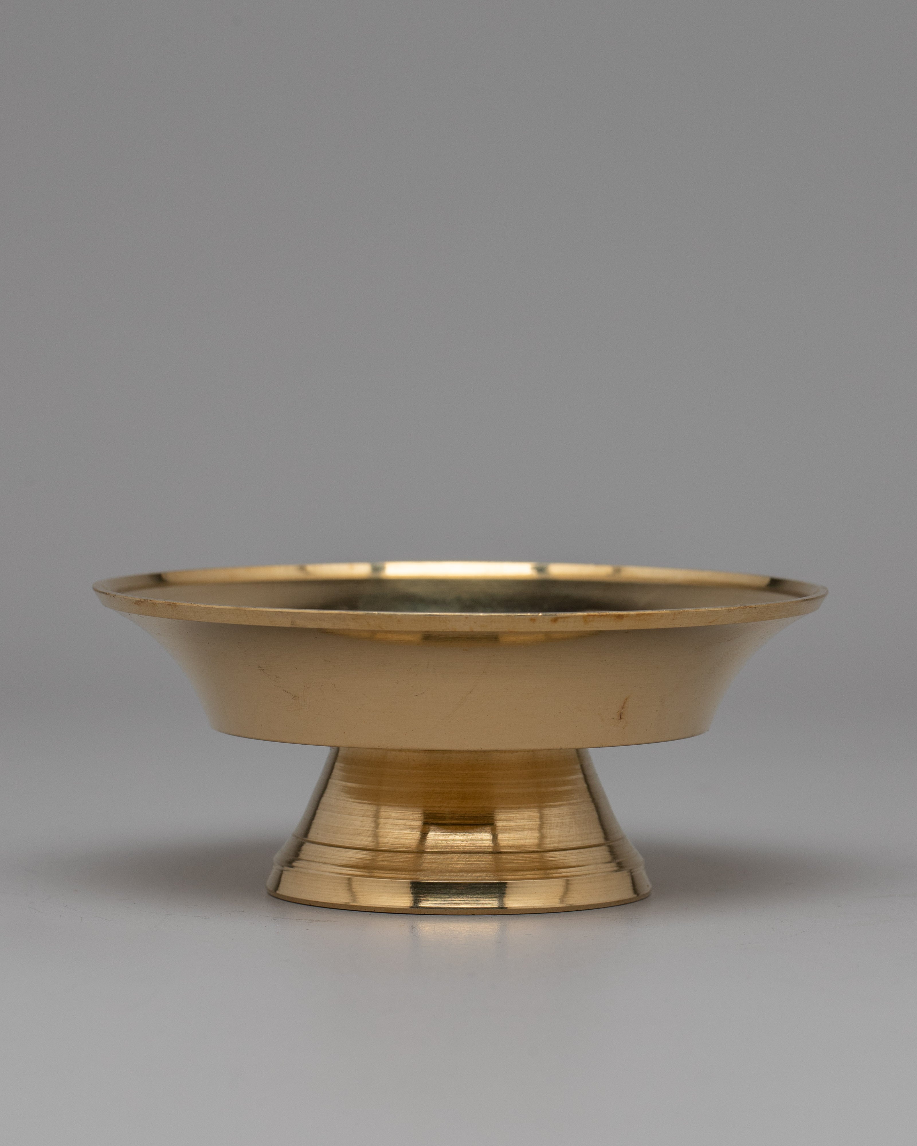 Tibetan Brass Serkyem | Authentic Buddhist Offerings