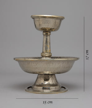Buddhist Altar Offering Serkyem | Tibetan Altar Item for Offering