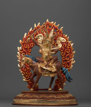 Warrior King Gesar Statue 
