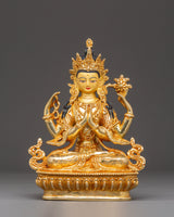 Handmade Chenrezig Statue