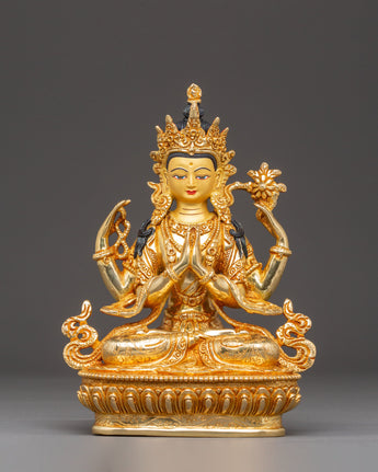 Handmade Chenrezig Statue
