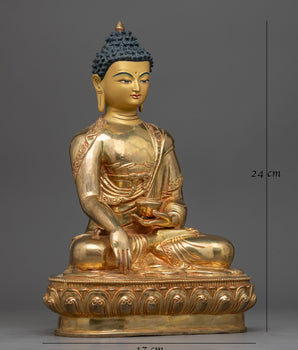 shakyamuni-buddha shrine sculpture