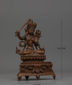 guardian-manjushri-sculpture