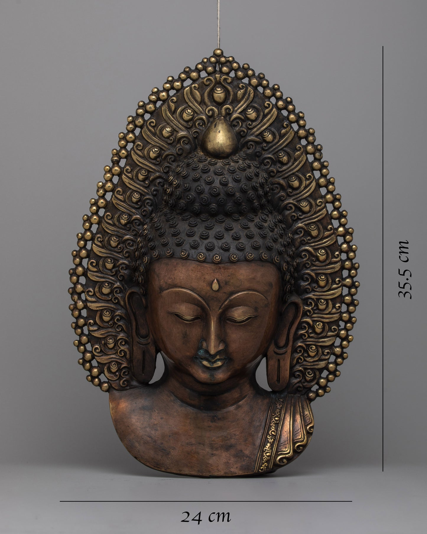 Lord Buddha Head Statue | Serene Addition to Your Meditation Space