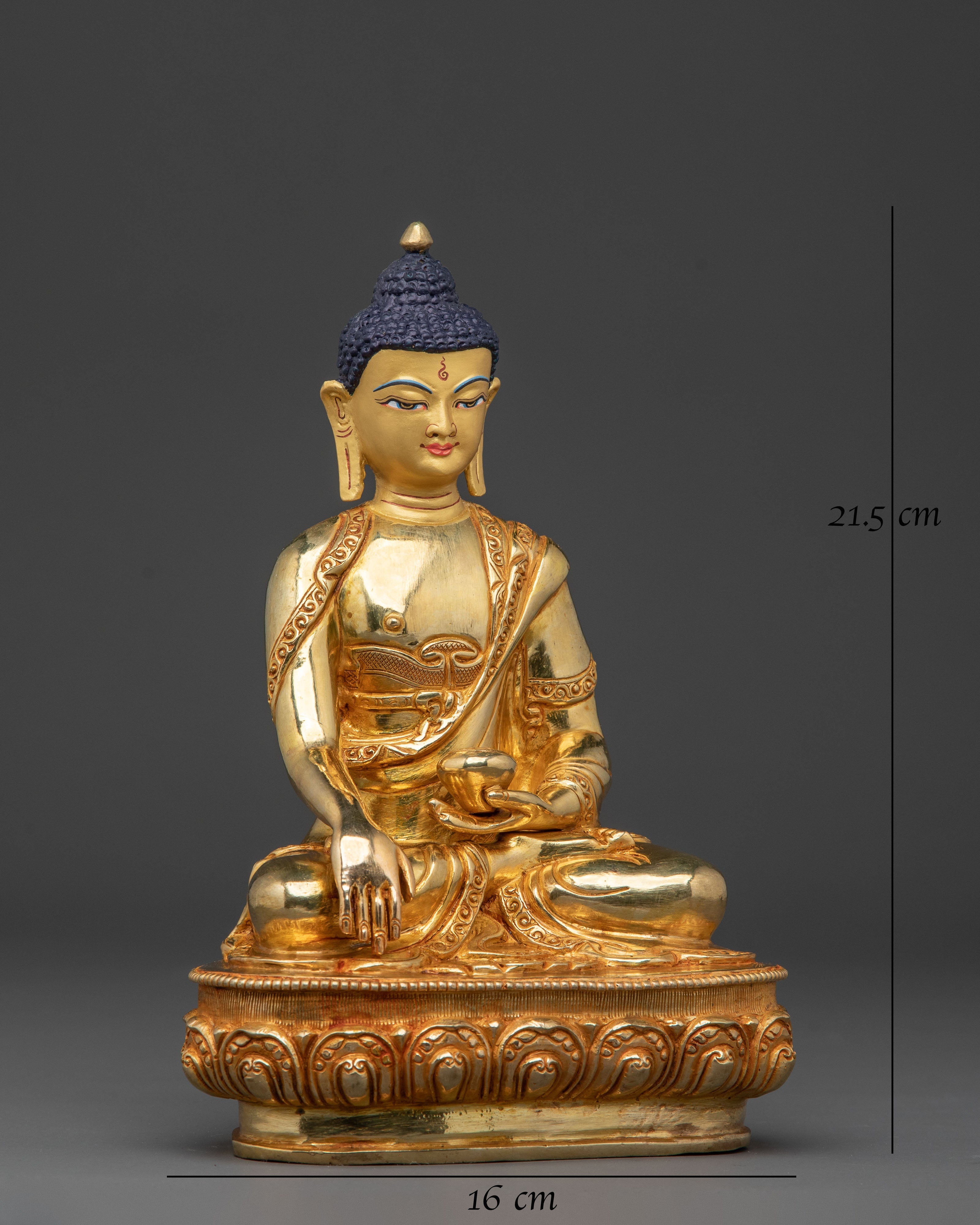 Shakyamuni Buddha Golden Statue | Spiritual Decor