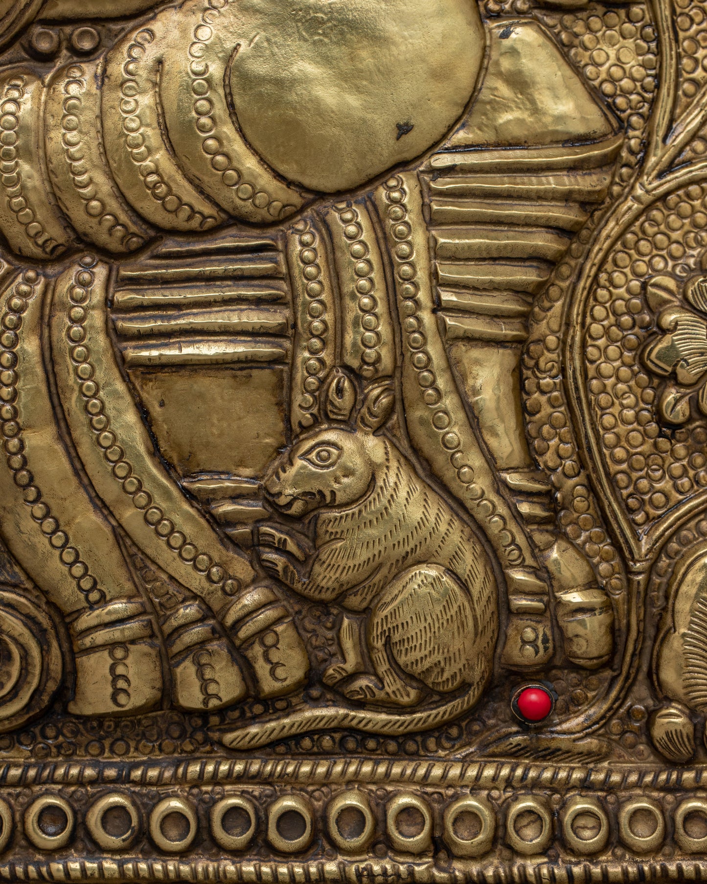 Ganesh Metal Thanka | Authentic Tibetan Inspired Art