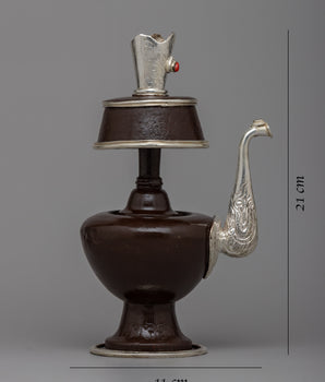 Spiritual Copper Bhumpa | Ritual Purification and Offering Vase