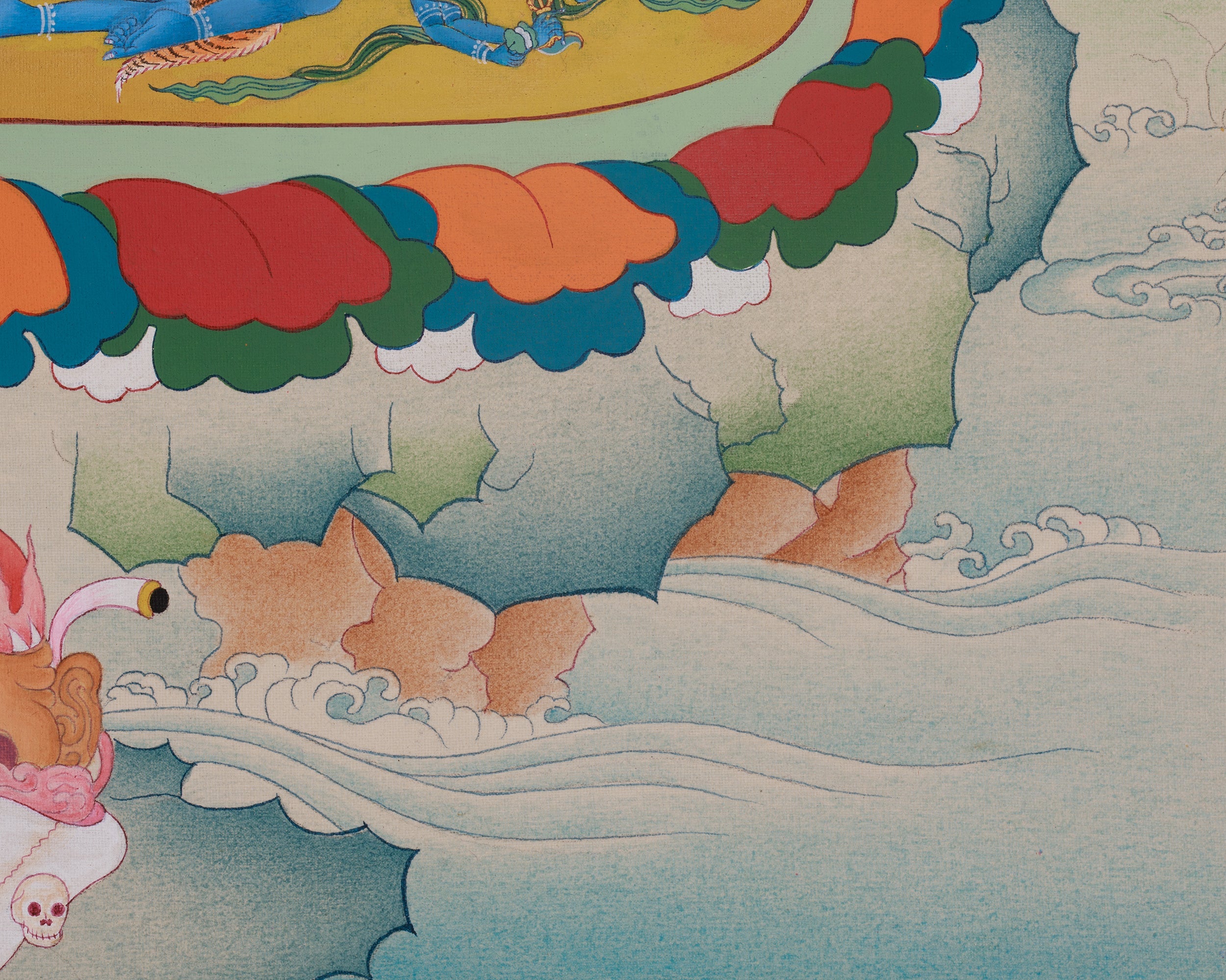 Vajrayogini Spiritual Thangka | Symbolizing Transformation and Enlightened Energy