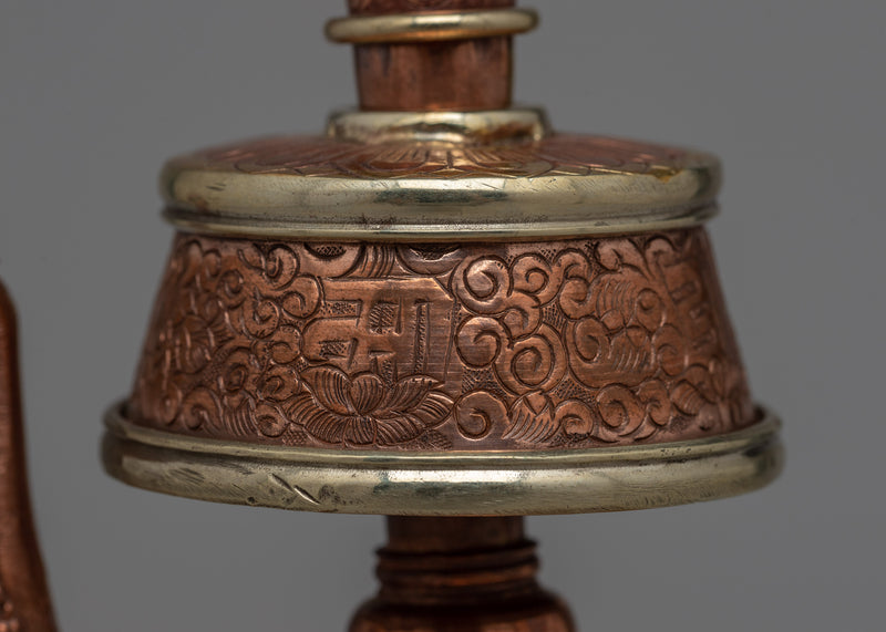 Bhumpa Copper Vase | Handcrafted Ritual Offering vase