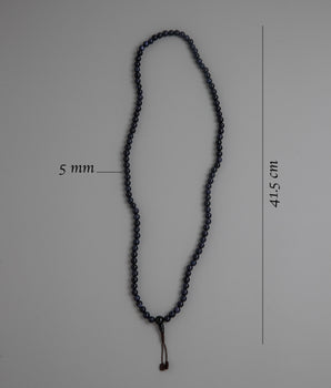 Blue Sunstone Mala Beads | Embrace the Power of Light in Meditation