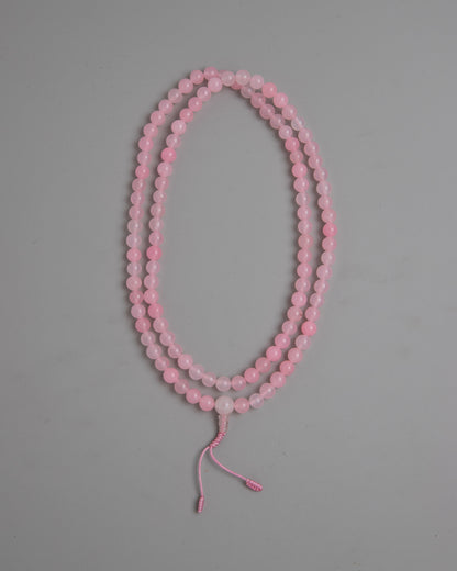 Rose Quartz Mala Beads | Enhance Your Heart-Centered Practices