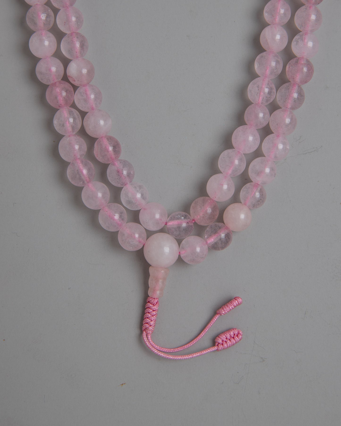 Mala Beads Rose Quartz | Infusing Meditation with Loving Energy