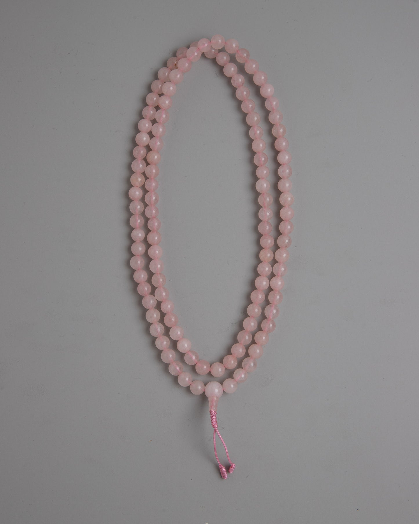 Rose Quartz Mala Prayer Beads | Prayer Beads for Inner Peace and Love