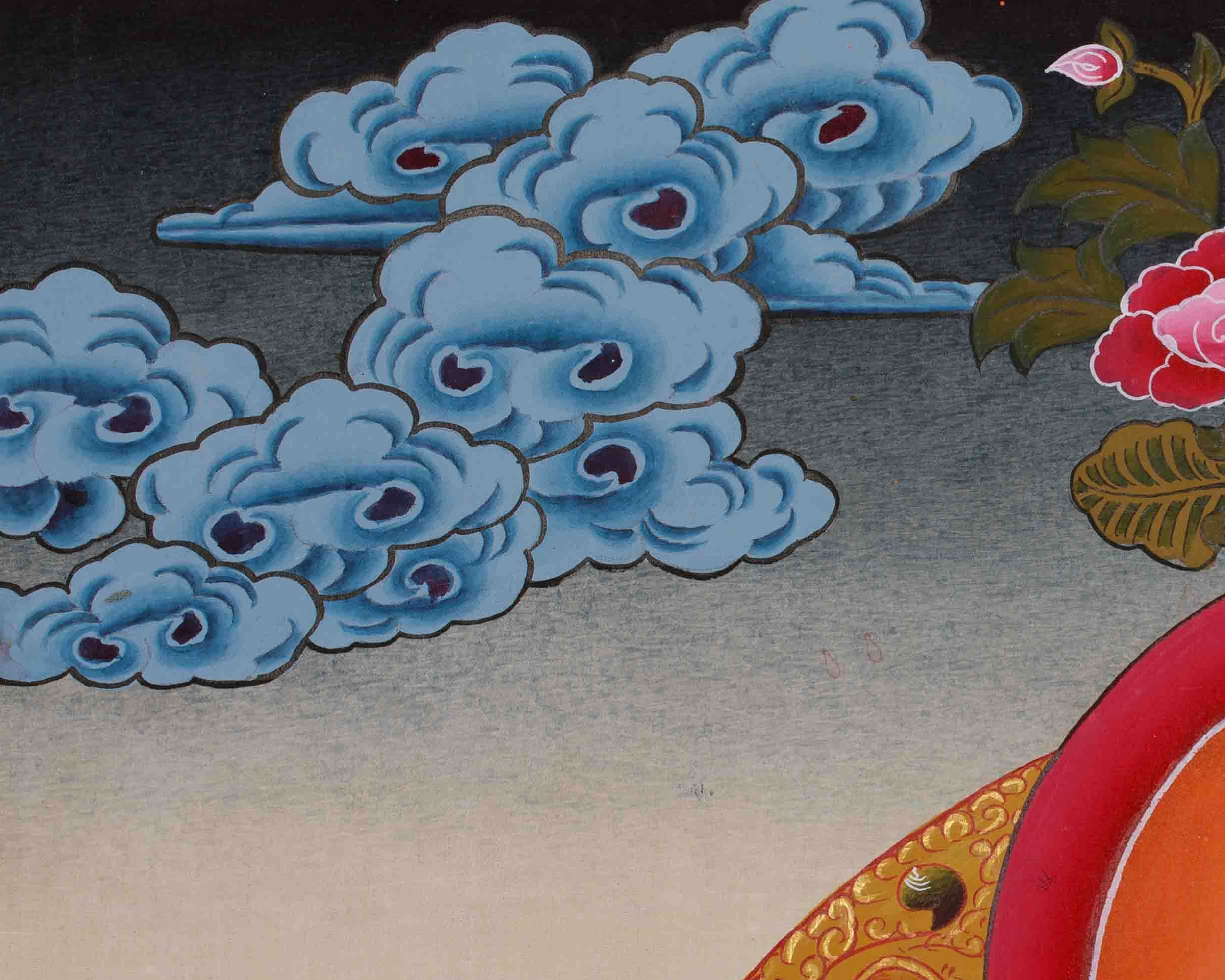Chenrezig Bodhisattva Art | Hand Painted Avalokiteshvara Compassion Thangka