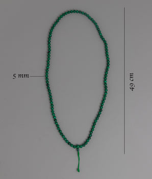 Malachite Mala Beads | Embrace Nature's Power in Your Rituals