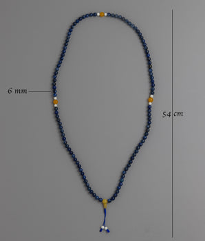 3A Quality Lapis Mala | Deep Blue Wonders for Artisanal Projects