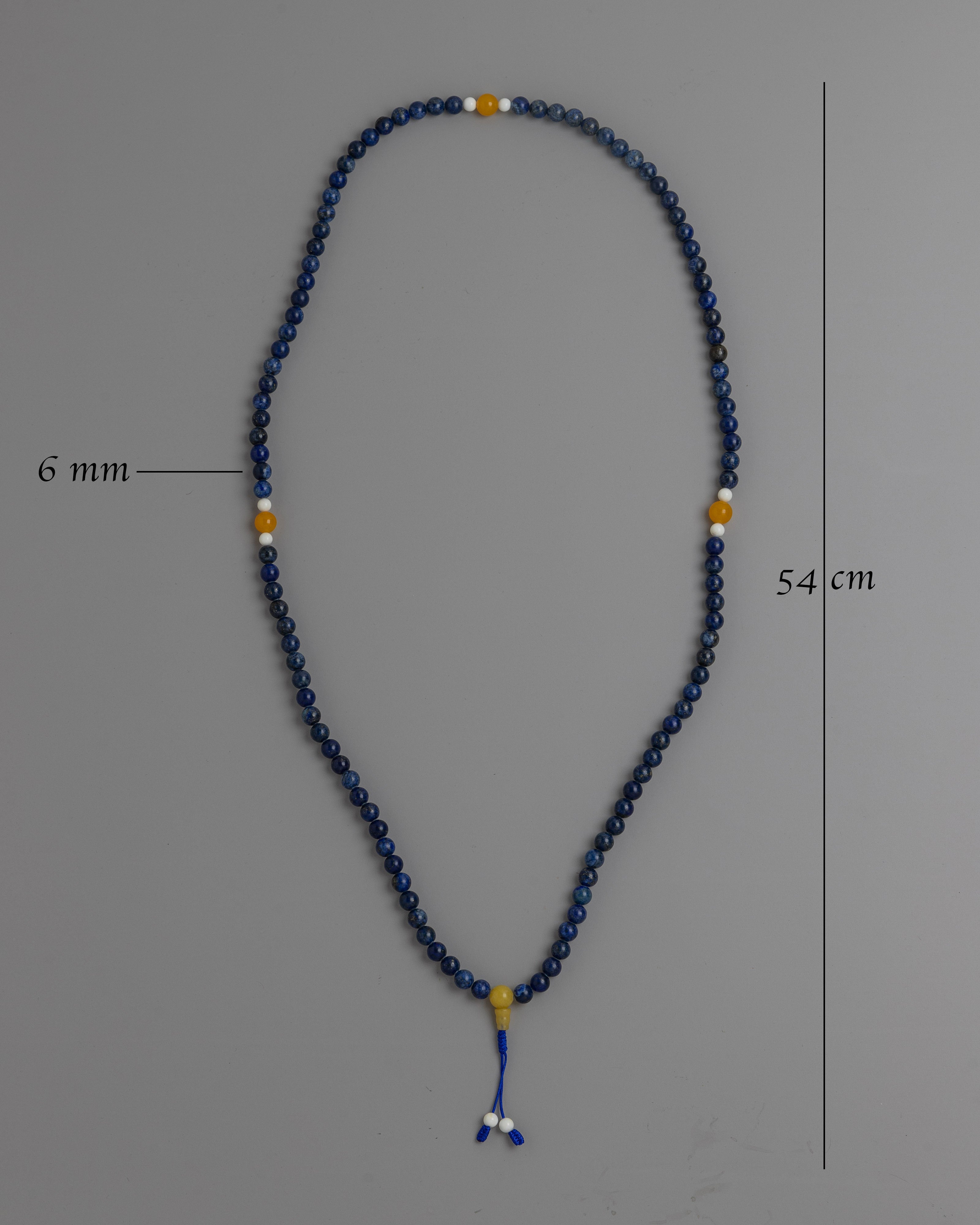 3A Quality Lapis Mala | Deep Blue Wonders for Artisanal Projects