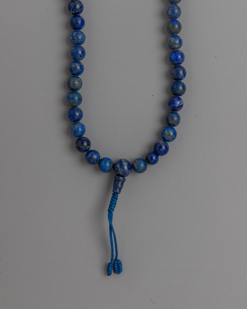 3A Quality Lapis Lazuli Mala | 108 Beads for Meditation and Spiritual Enlightenment