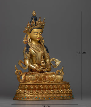 Infinity Life Deity Amitayus Statue | Symbol of Eternal Life and Compassion